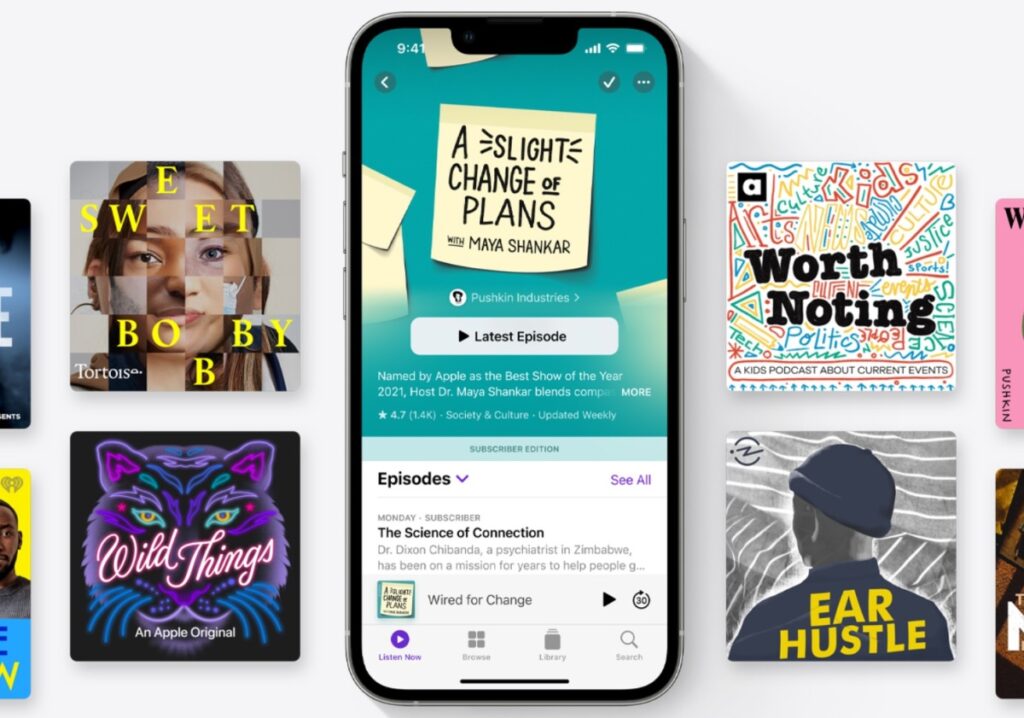 Now is the perfect time if you haven't dropped in on a podcast before.