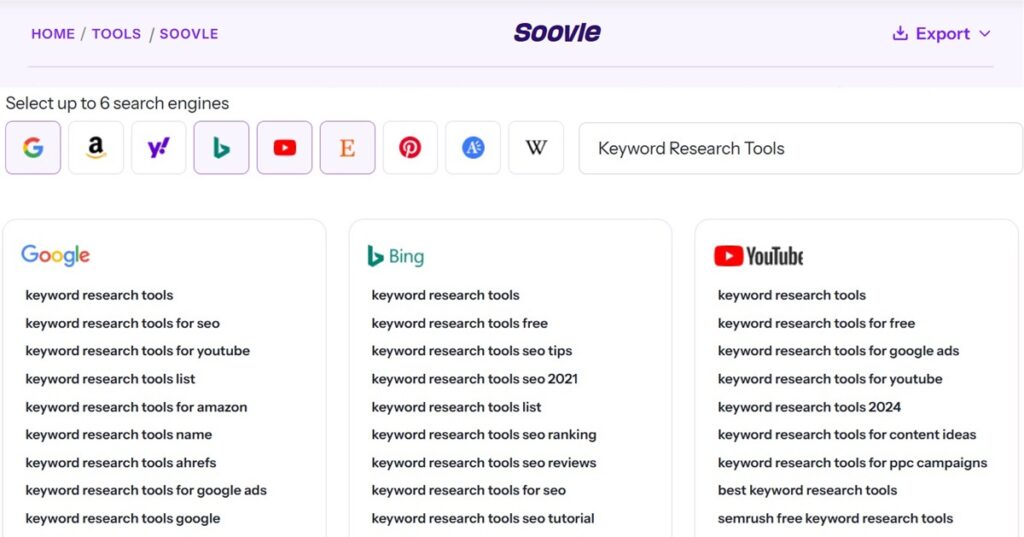 Soovle